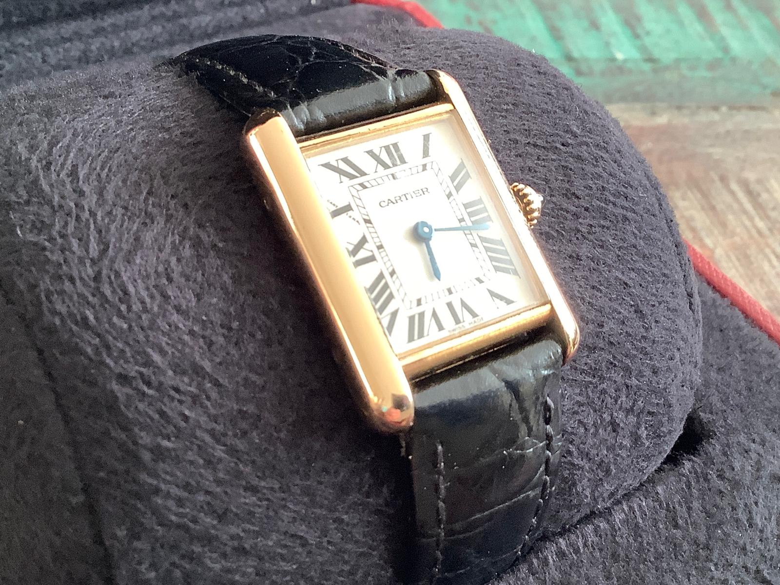 Tank "Louis CARTIER" 2442 Or – Image 5