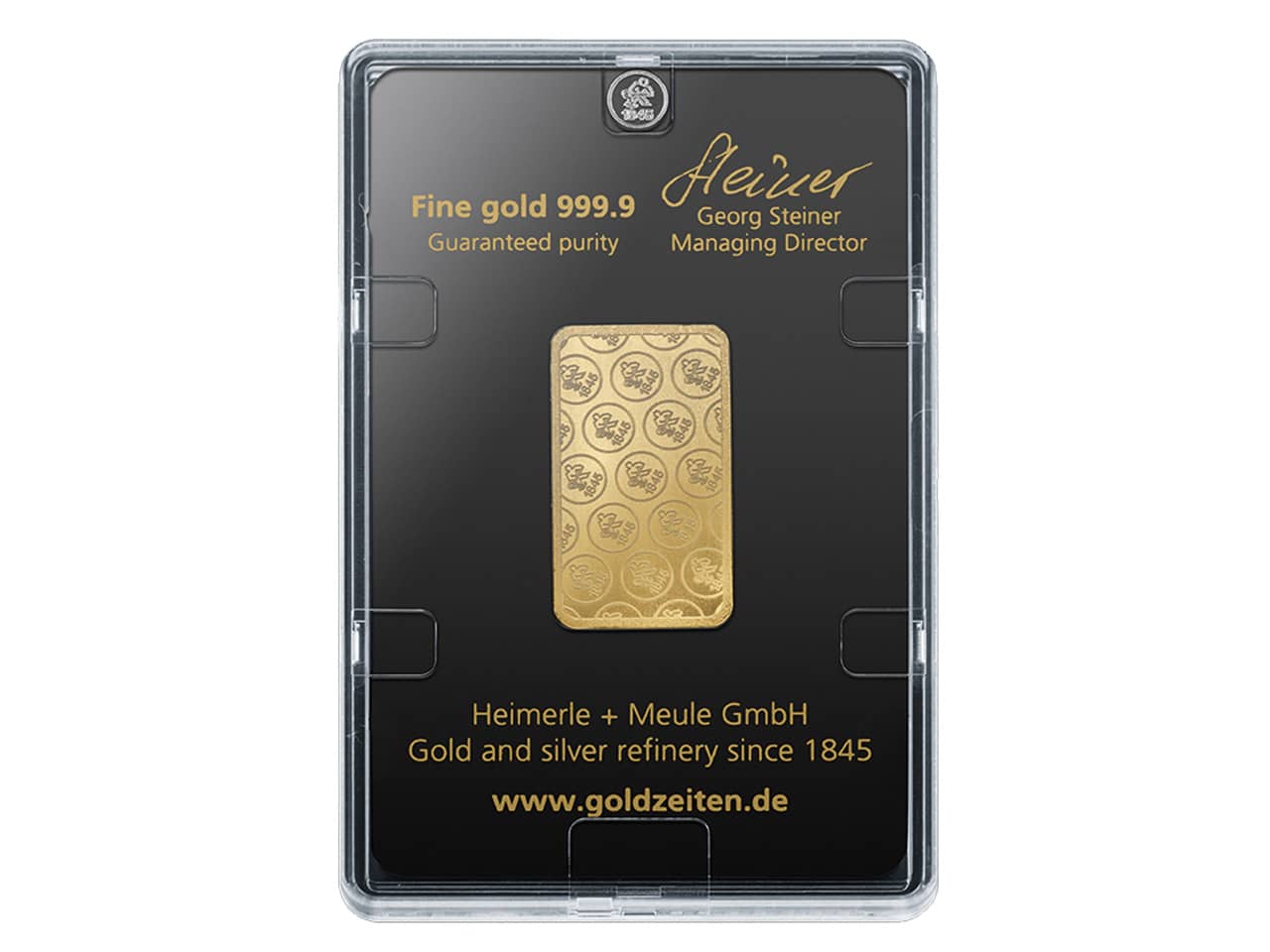 Lingot Or fin Heimerle Meule 20g ZGE_020H_12